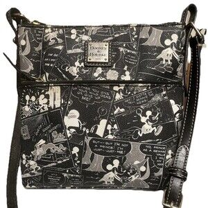 Rare Dooney & Bourke Disney Parks Reverse Comics D23 Crossbody Bag Read